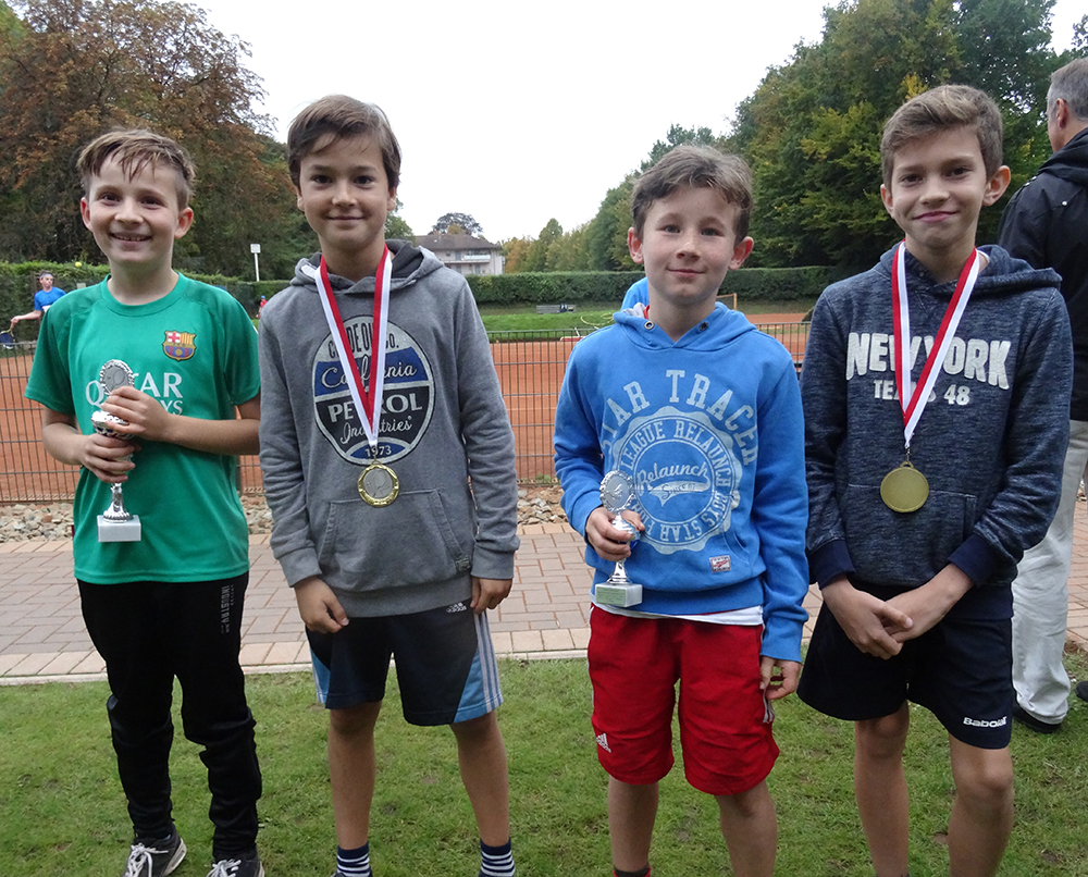 Friedrich, Ole, Matti, Maximilian U10